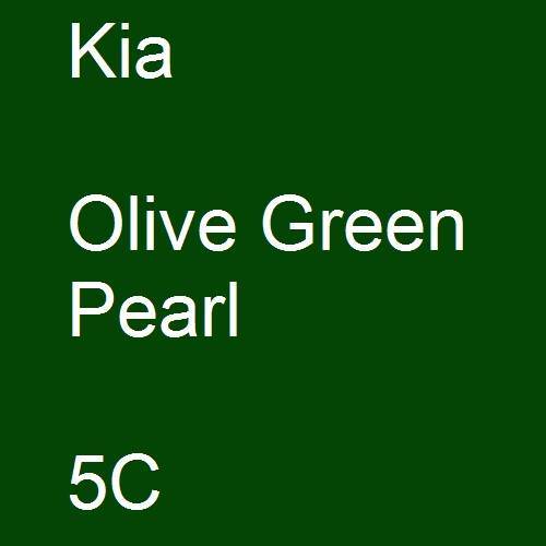 Kia, Olive Green Pearl, 5C.